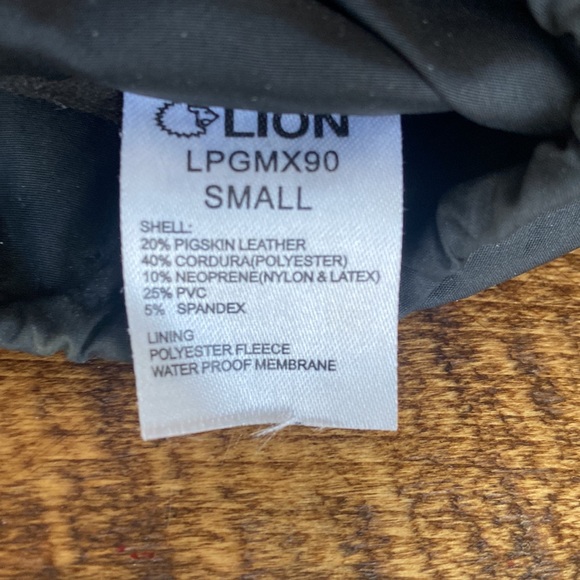 LION HEATRAC COLD WEATHER WORK GLOVES SMALL THERMAL INSULATION - Picture 6 of 7